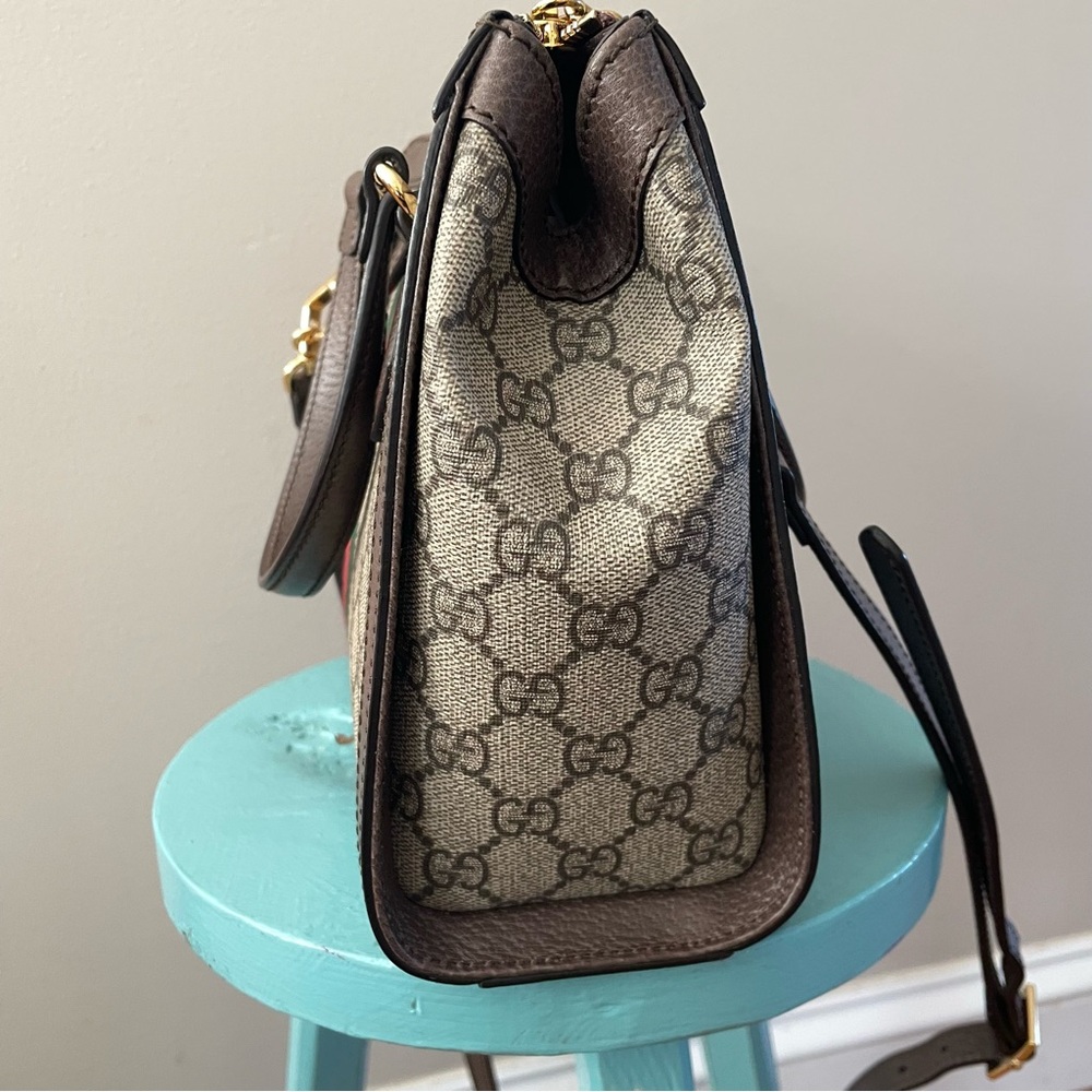 Gucci Ophidia Small Tote Bag Satchel Crossbody Handbag - Picture 3 of 12